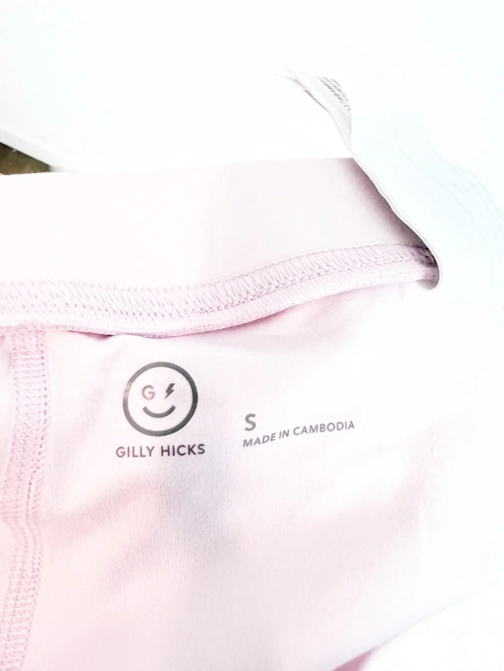GILLY HICKS PINK BALLET WRAP SKORTIE ELASTIC WAIST ATHLETIC SKORT SZ SMALL - Picture 7 of 8